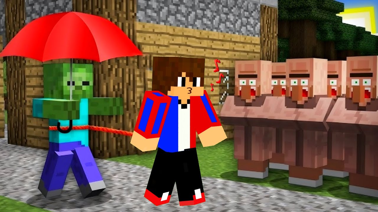 ԵՍ ԱՐԴԵՆ ՈՒՆԵՄ ԶՈՄԲԻ ԸՆԿԵՐ!? Arm Zone Minecraft Hayeren