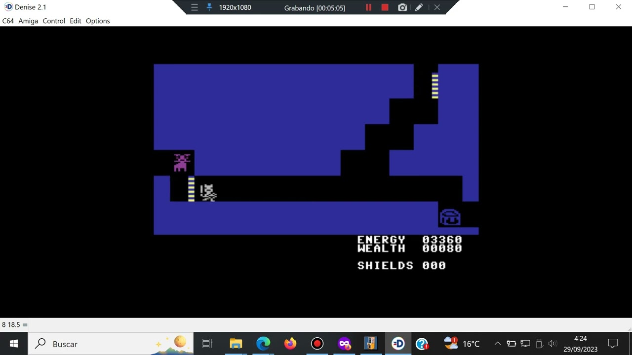 Adventure Creator - Commodore 64 - Denise v2.1 - Test Windows 10