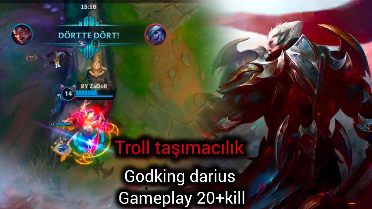 TROLLERE ÇÖZÜM DARİUS(GENELDE)