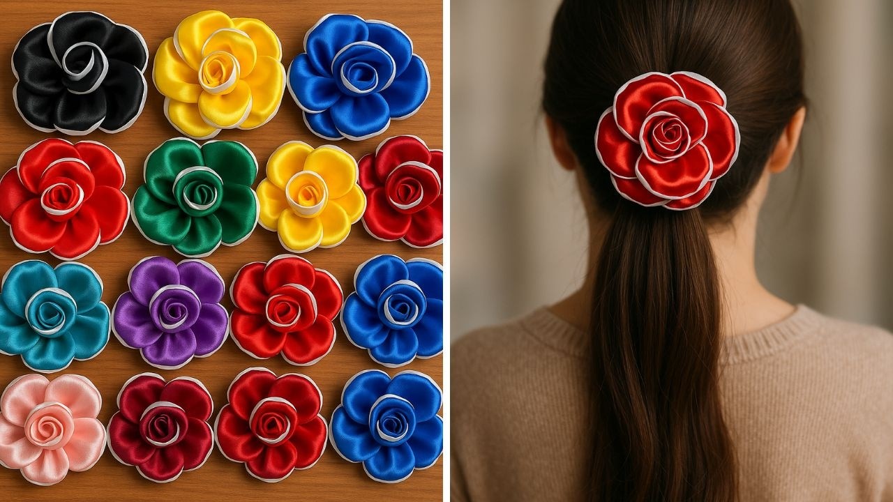 Scrunchie ou Elásticos de Cabelo Para Vender e Ganhar Dinheiro - DIY Fácil e Rápido