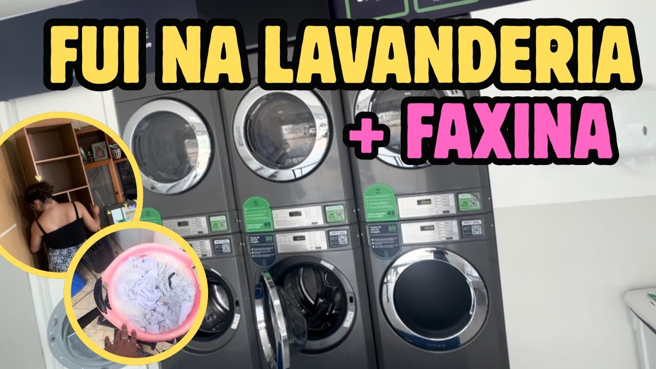 Morando sozinha: dia de lavanderia e faxina! 