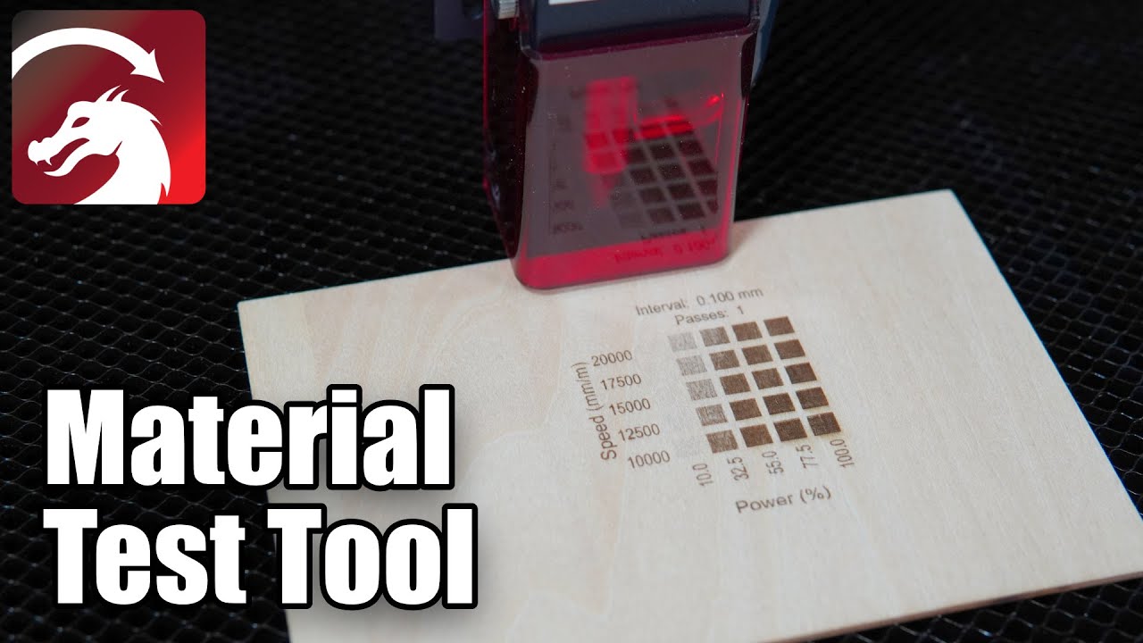 Dial in Your Laser Settings With LightBurn&rsquo;s Material Test