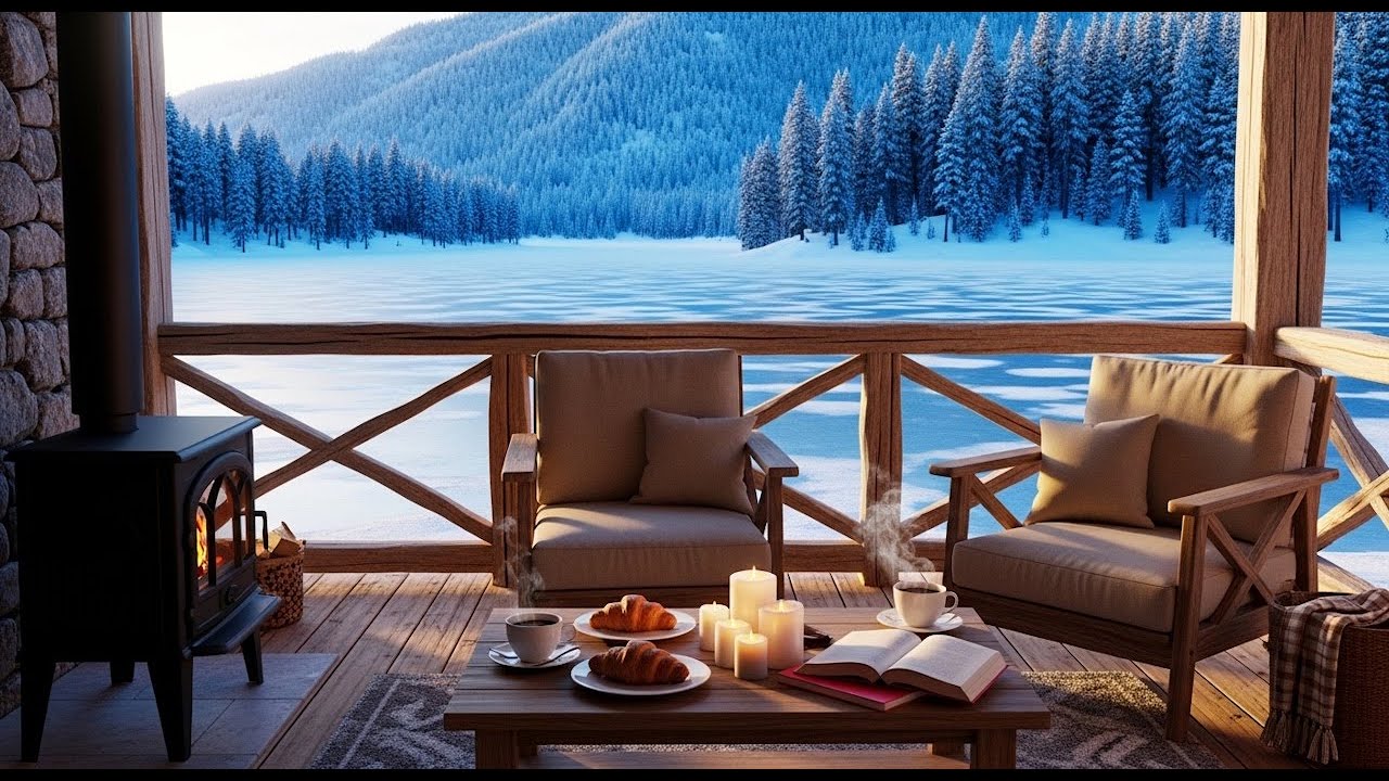 Productivity & Focus Ambient & Relaxing February Winter Morning ☕ Slow