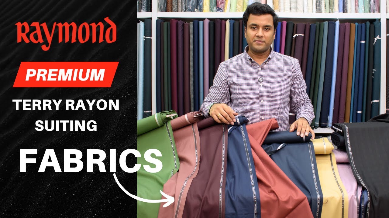 Best & Premium Terry Rayon Suiting Fabrics  | Luxury Casual & Formal Wear for Men | Raymond