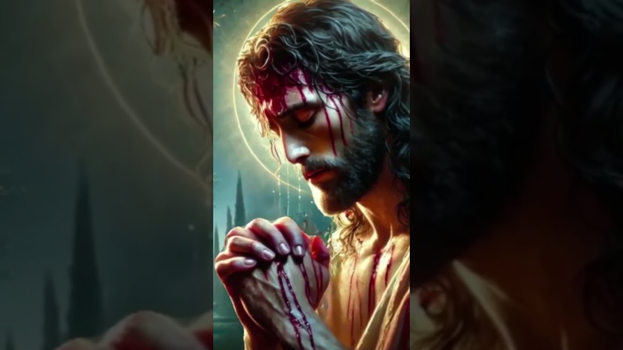🙏 Jesús con la Cruz a Cuestas: El peso de nuestro pecado y su infinito amor ✝️ #SantoRosario #Cristo