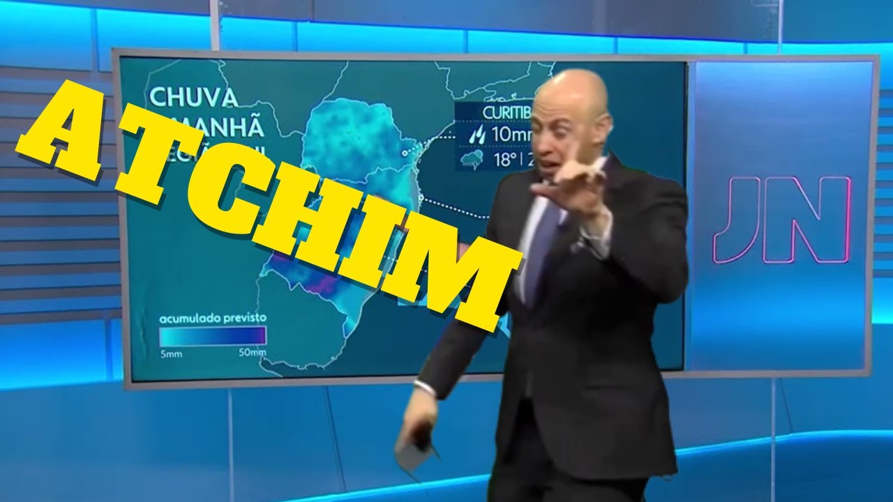 PESSOAS ESPIRRANDO AO VIVO NA TV #2