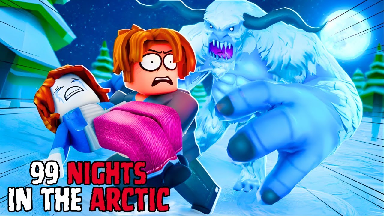 99 Nights in the Arctic🧊- Full Game Walkthrough & Ending - Roblox