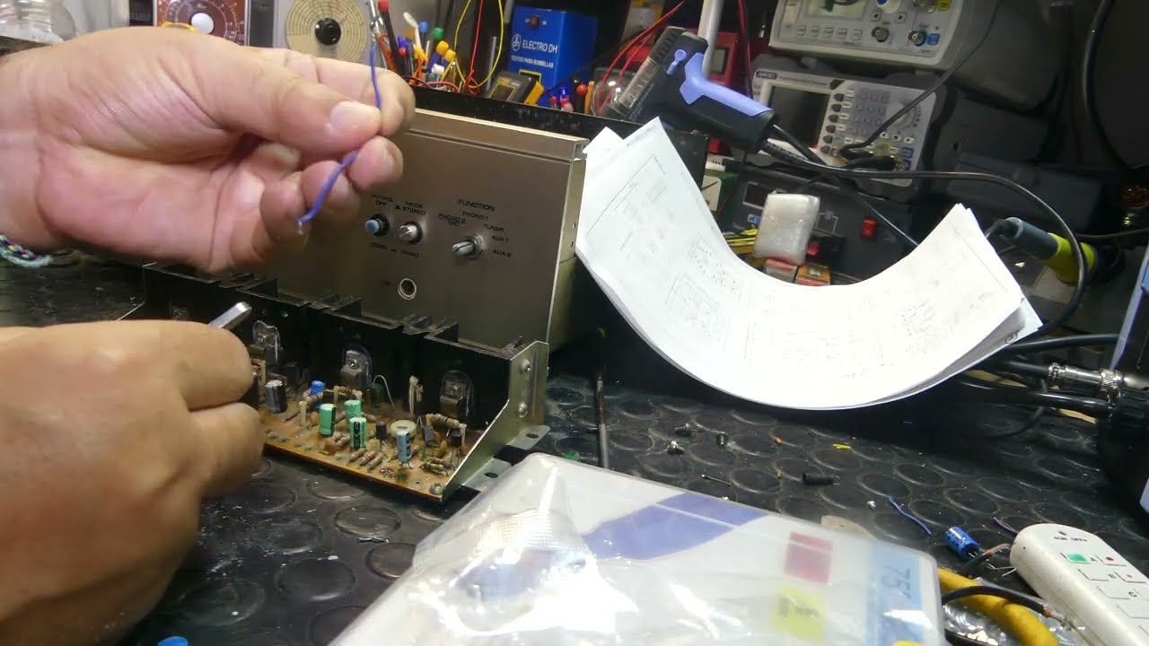 Amplificador  Pioneer SA 6200 2ª parte.