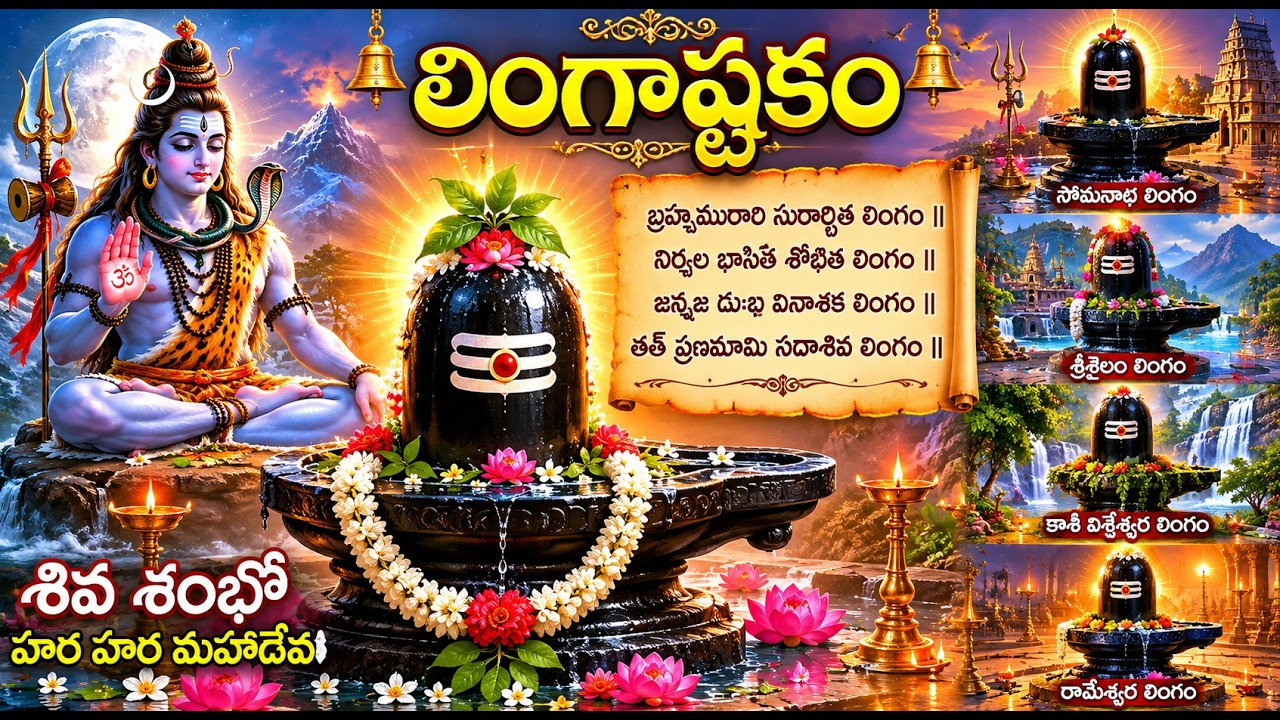 lord shiva lingastakam with dwadasha jyotirlingas #trending #viral #shorts #subscribe #india