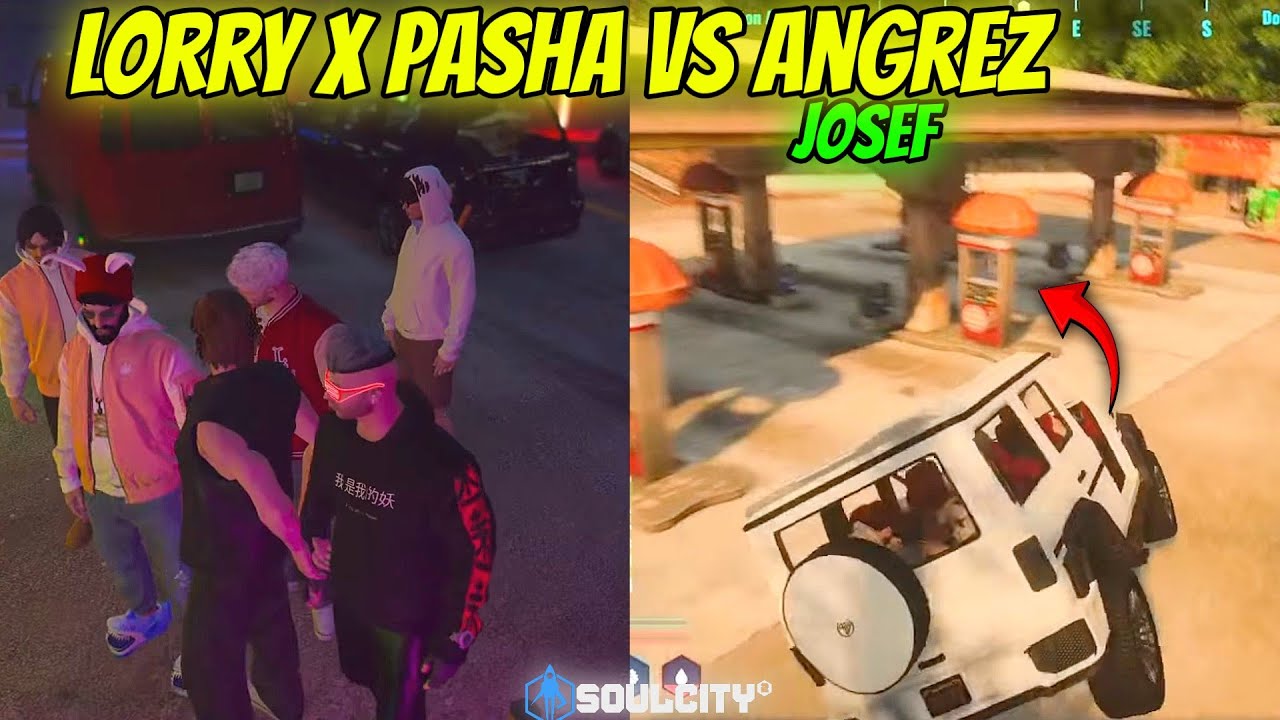 TEAPOT( Josef) Vs Pasha&Lorry ? | Soulcity By Echo Rp Highlight #s8ul #soulcity #gtarp 