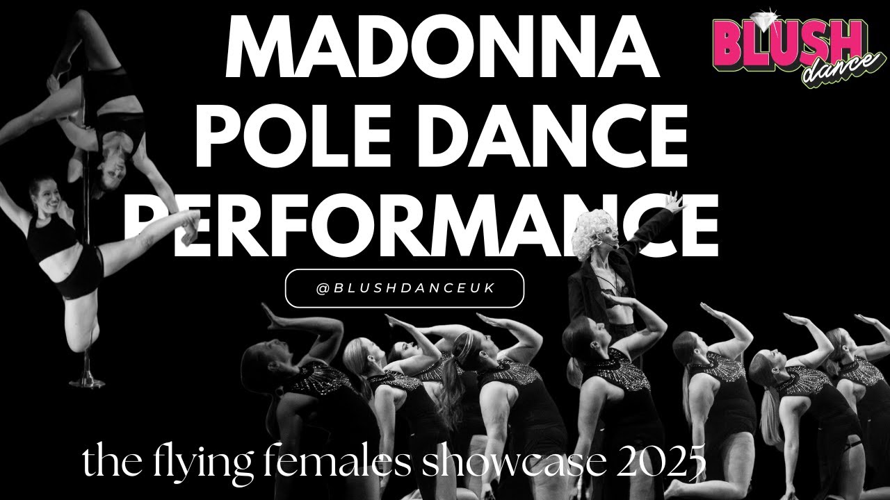 Madonna Pole Dance Group Performance
