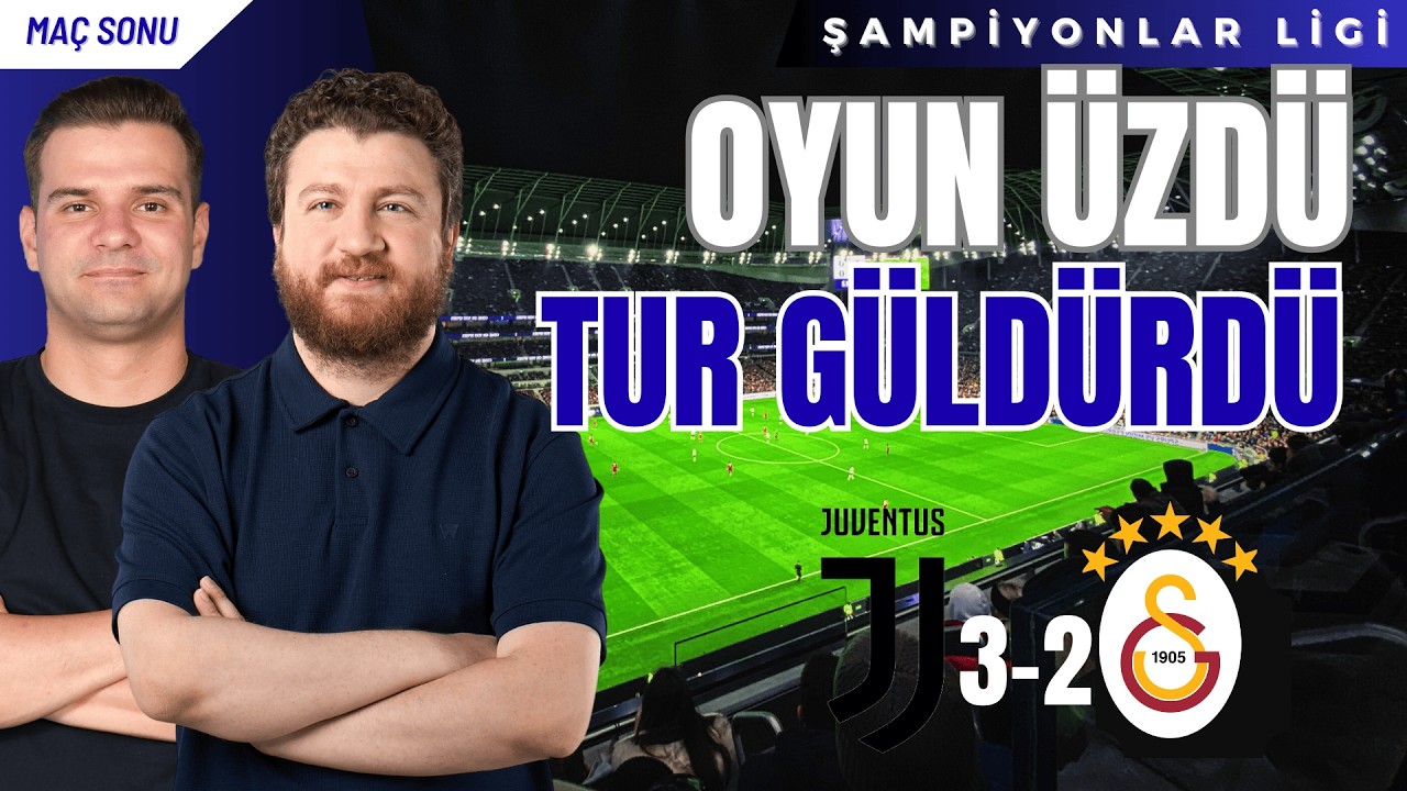 Juventus vs Galatasaray | Son 16'dayız! | Maç Sonu