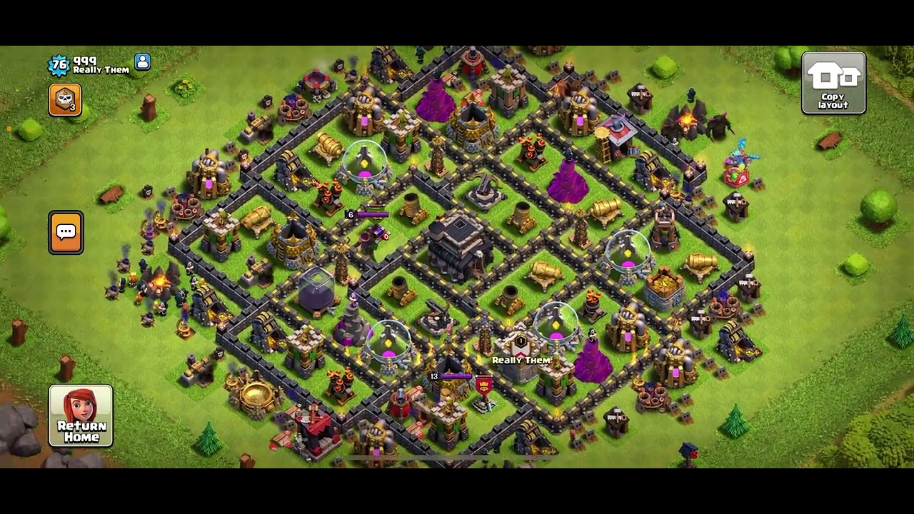 Fixing my clash of clans base 
