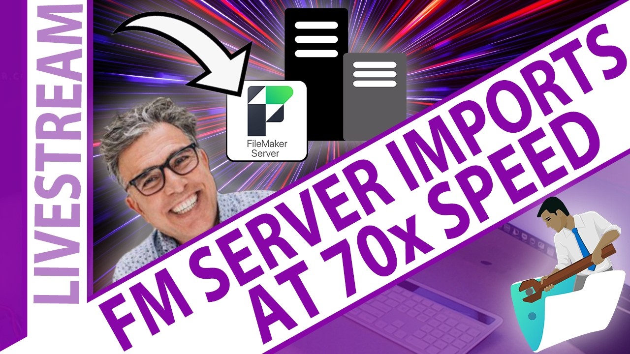 Ускорьте импорт файлов в FileMaker Server в 70 раз с помощью Винса Менанно.
