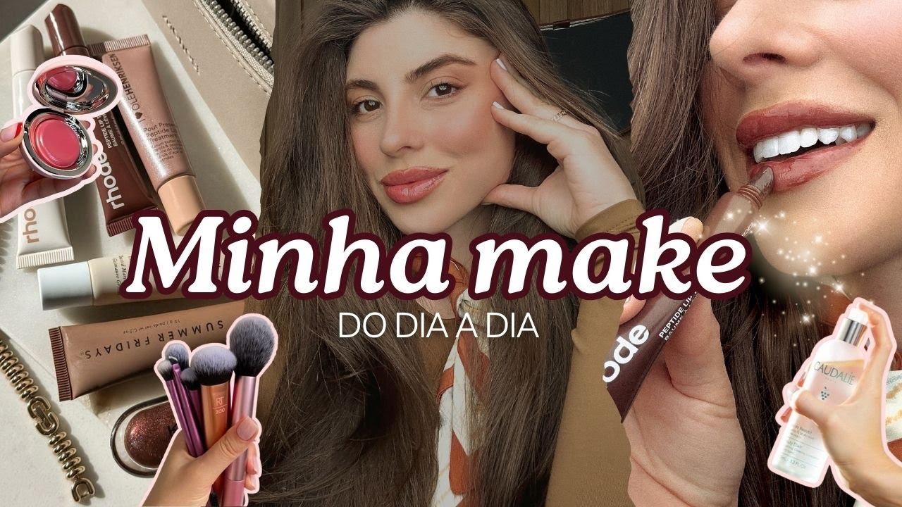 A MAKE QUE EU MAIS USO NA VIDA! Segredos para uma pele perfeita e glow