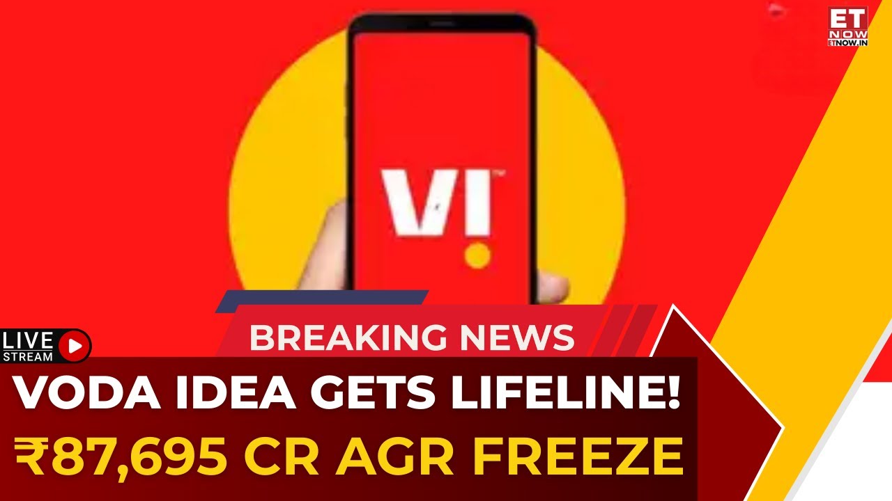 Breaking News: Big Relief for Vodafone Idea! Cabinet Freezes ₹87,695 Cr AGR Dues | No Penalty | News