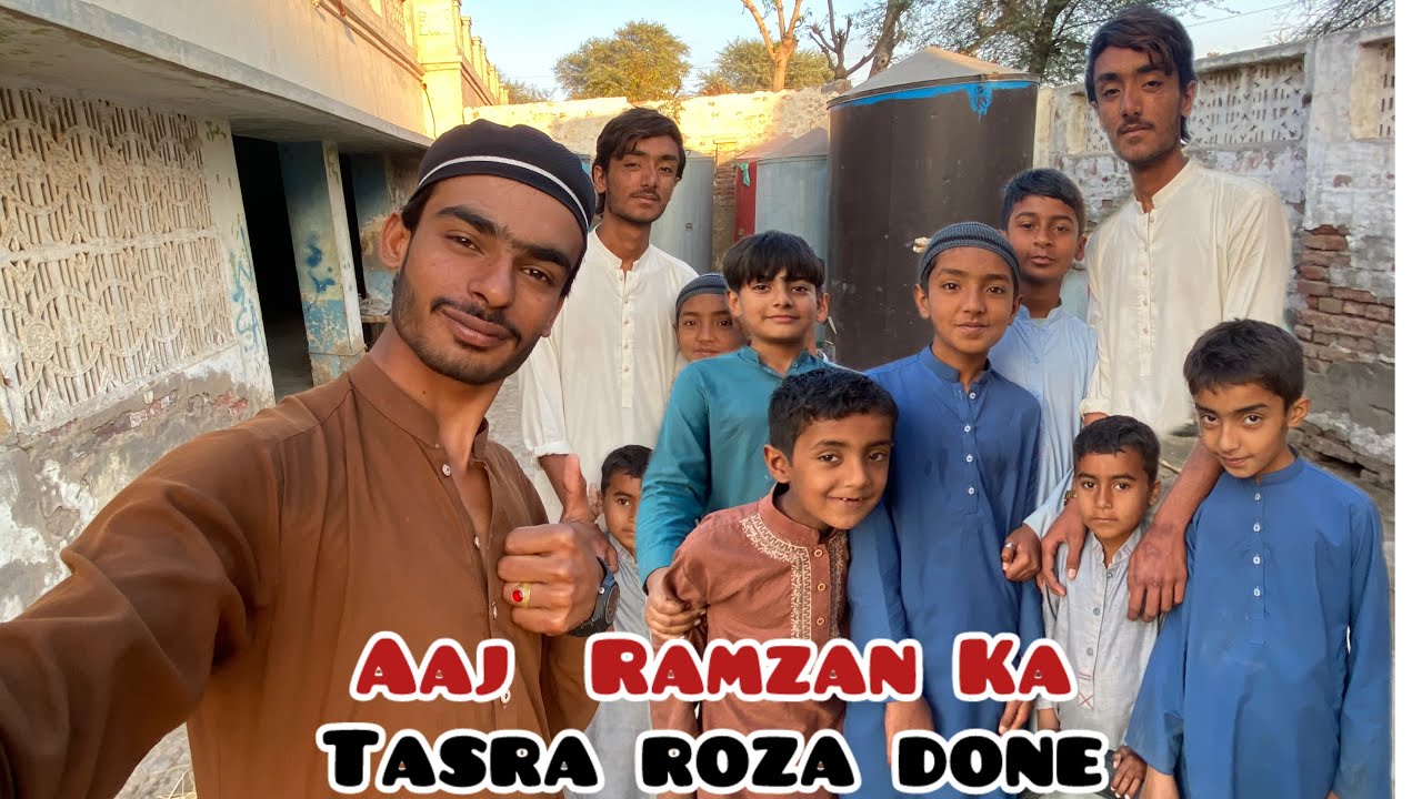 Aaj Ramzan ka tasra roza done 👍 