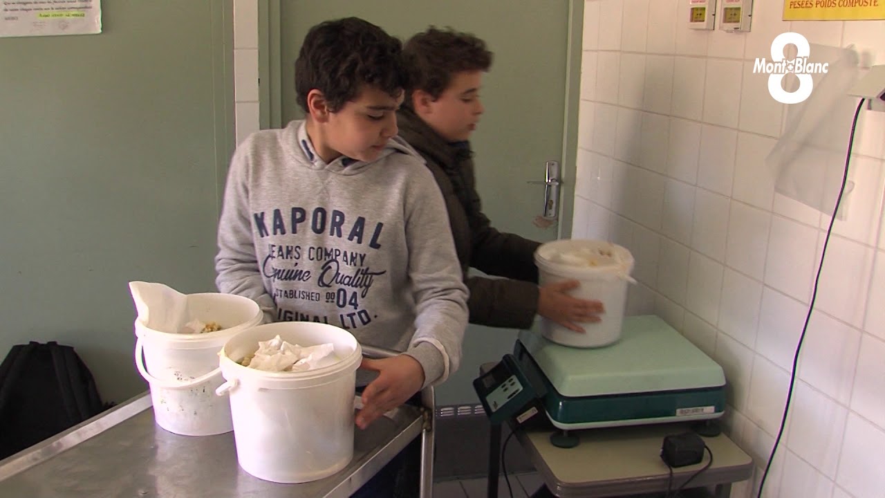 Le Collège Evire, bon élève dans la lutte contre le gaspillage alimentaire