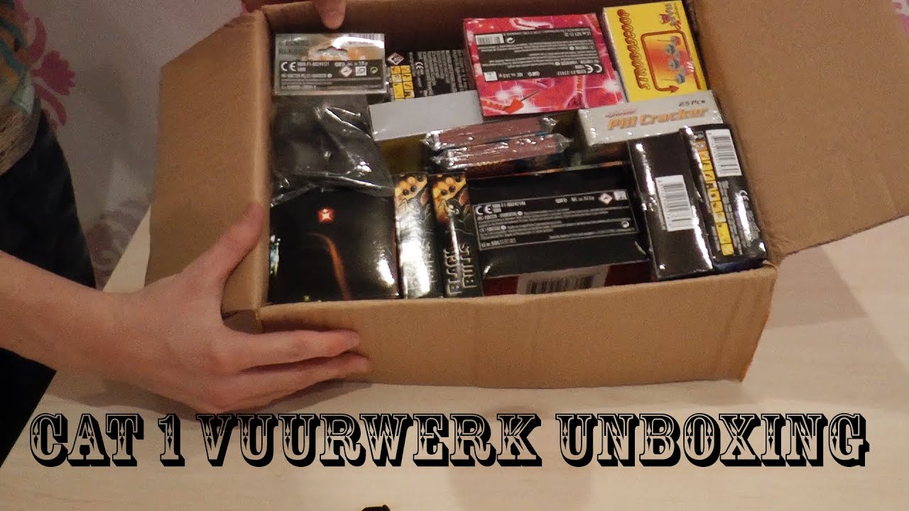 CAT 1 | Fireworks Unboxing 2014-2015 | Pyrofreaks4live