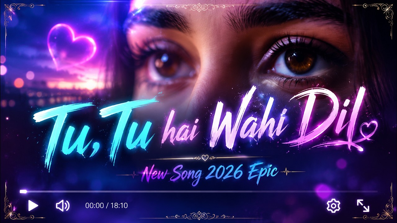 Tu tu hai wahi dil | New Song 2026 Epic