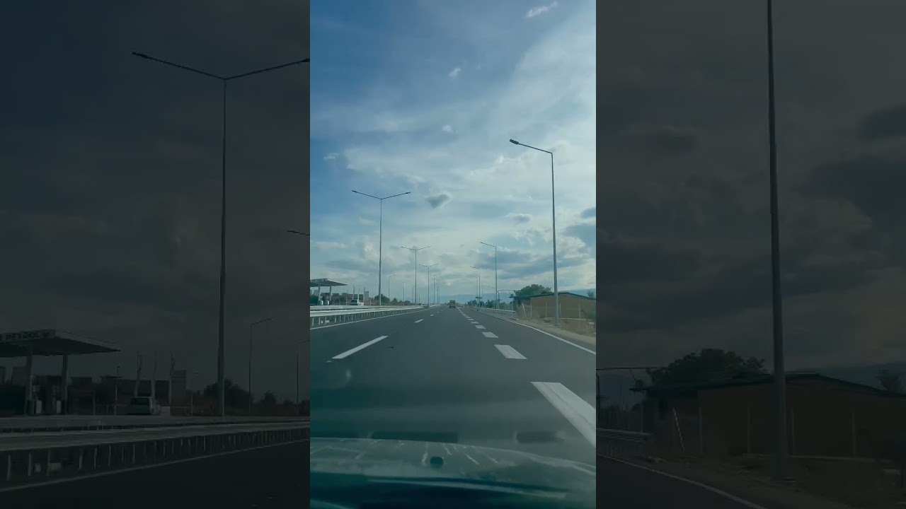 Возење по новиот автопат Кичево Охрид
