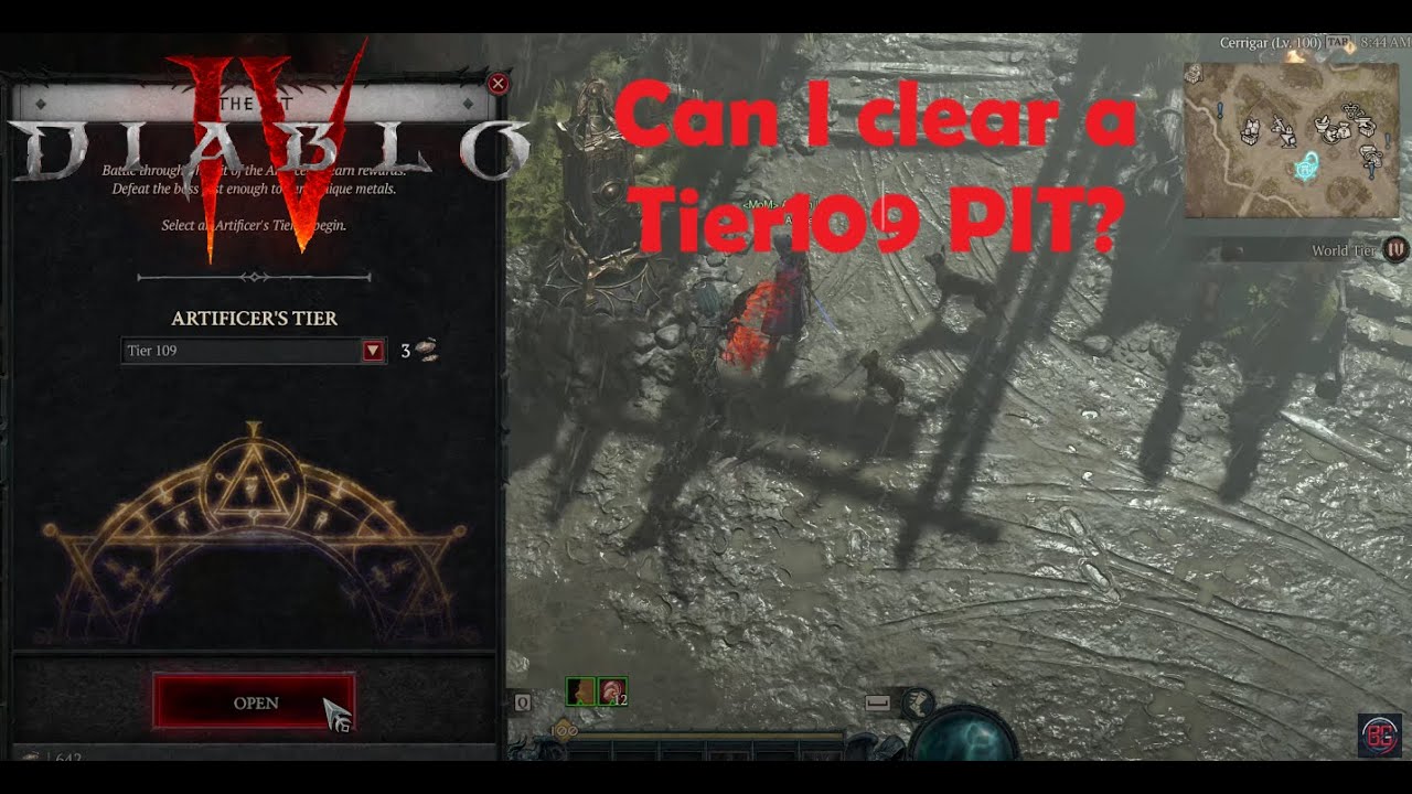 Diablo 4, Pushing the pit, Last days of Season 5.
