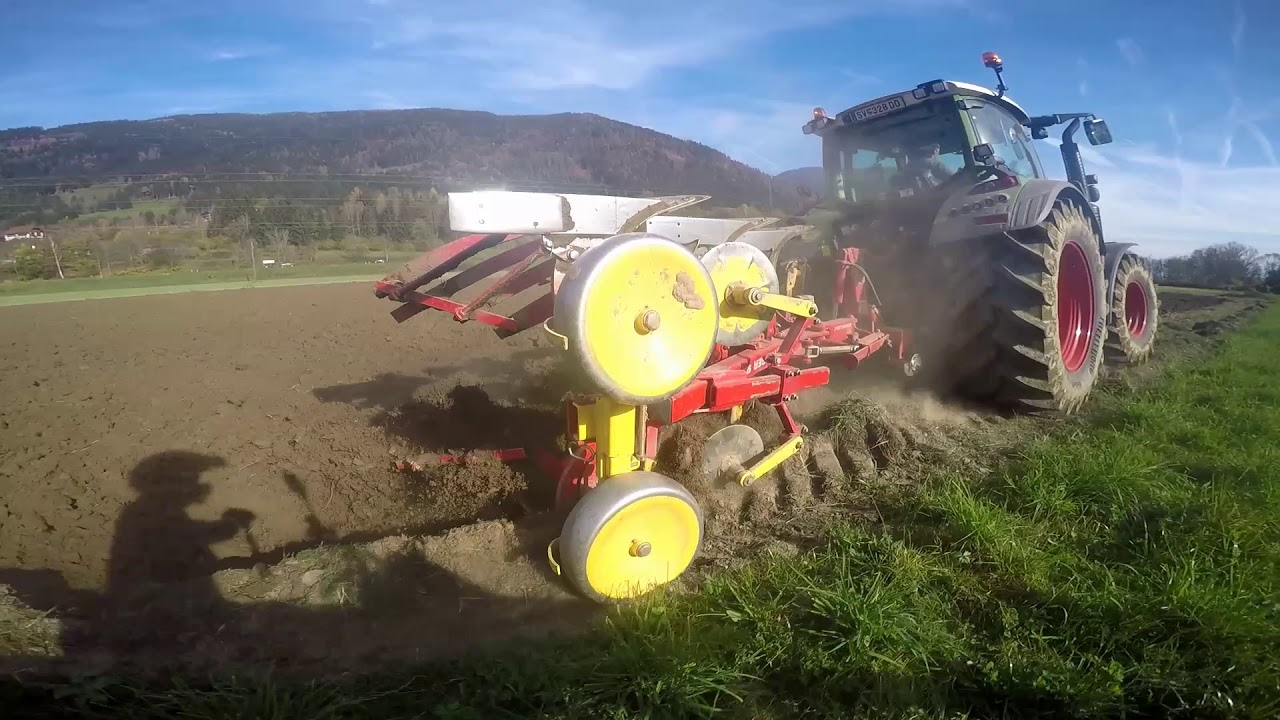 Ackern Erdäpfelhof Krainer (Fendt 312, Pöttinger)