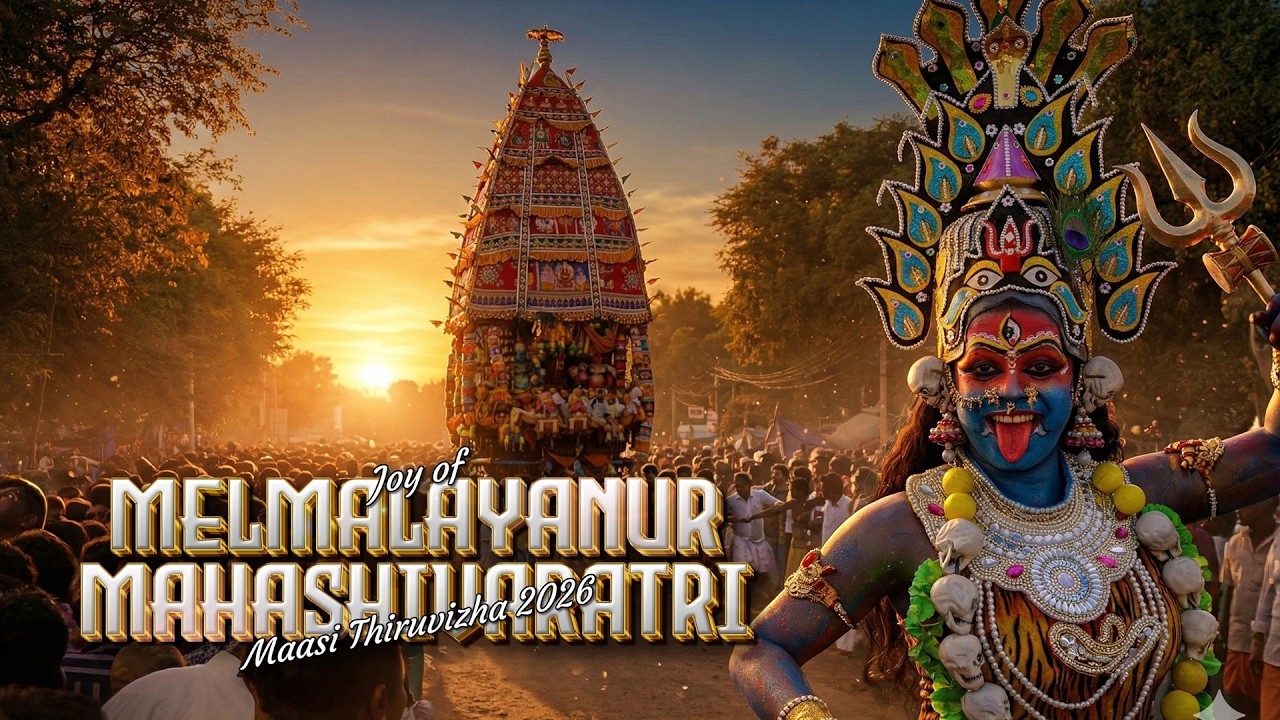 #TTV1288 | Joy of Melmalayanur Mahashivaratri Massi Thiruvizha 2026 | Massi Ther Thiruvizha
