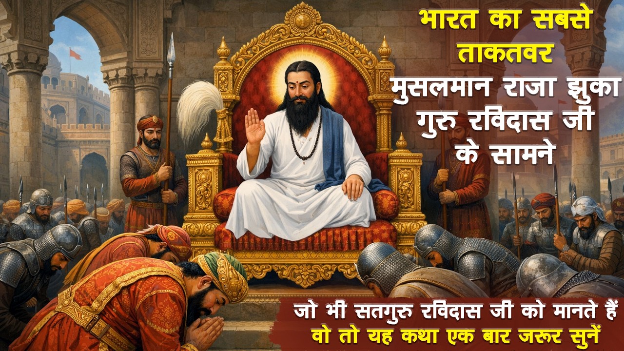 Sabse Takatwar Muslman Raja 👑 Jhuka Guru Ravidas Ji ke Samne..🙏🎥