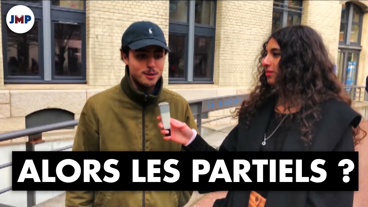 Le Micro-Trottoir : Alors les partiels?