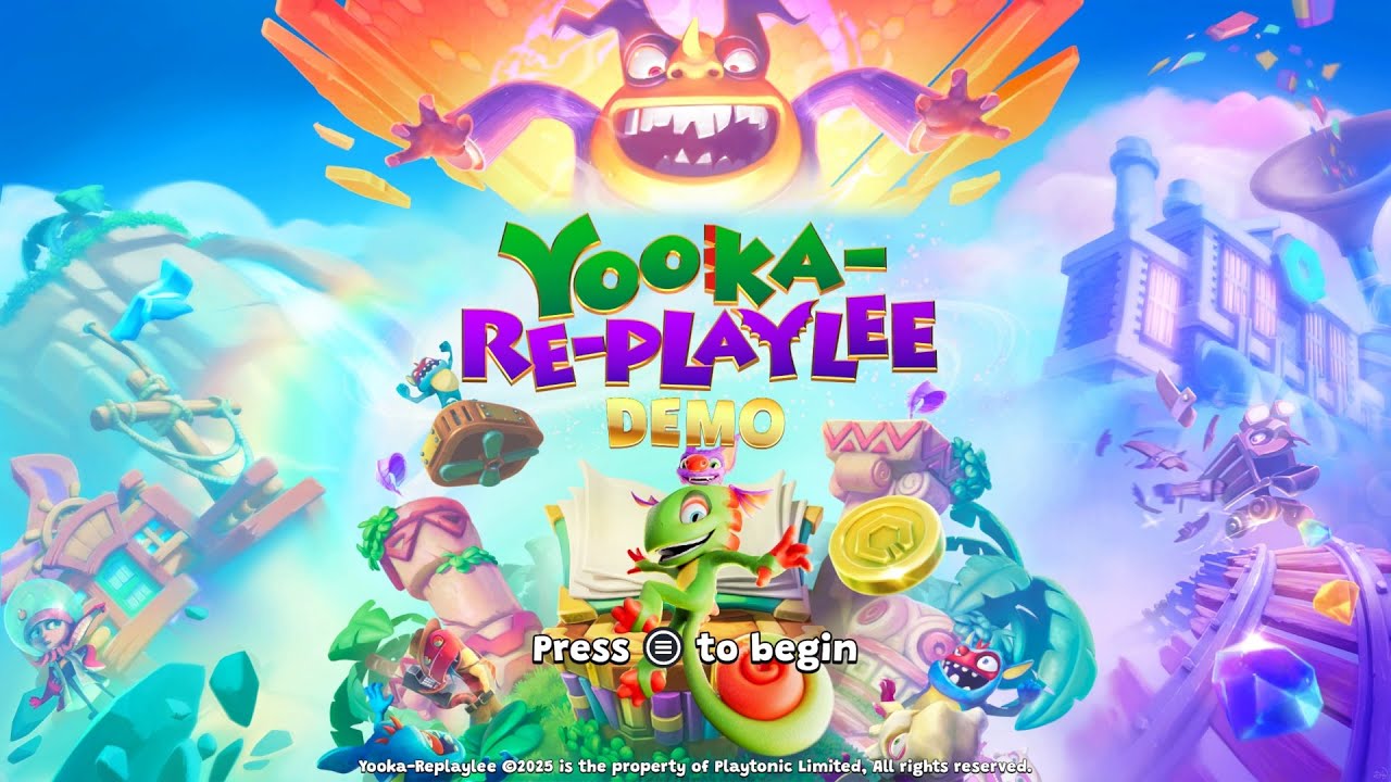 Yooka-Replaylee Demo - Full gameplay