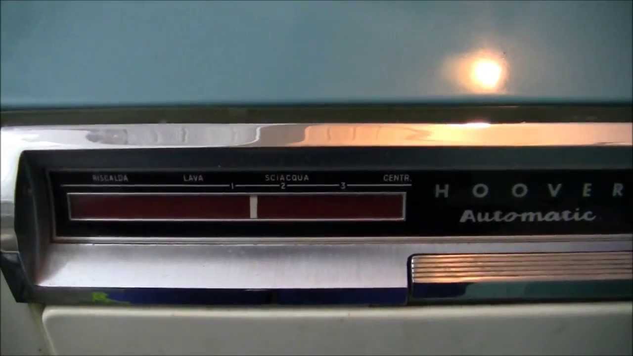 hoover keymatic - test centrifuga spinning test - schleudern test