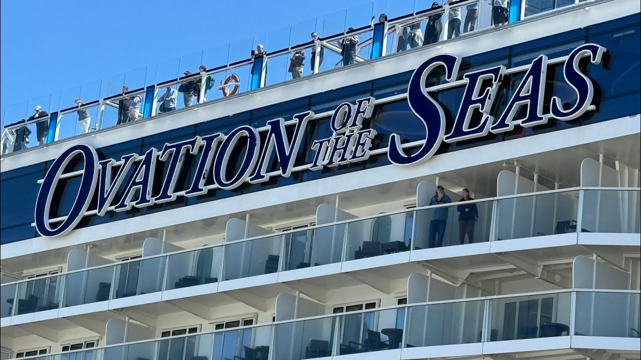 Royal Caribbean Ovation of the Seas ship tour