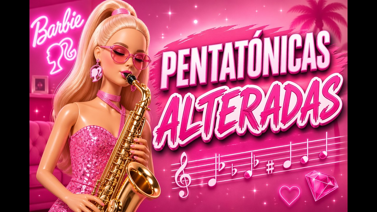 Improvisar con   Pentatónicas  Alteradas  en el Saxo. Es Ridículamente Sencillo !! No te lo Pierdas.