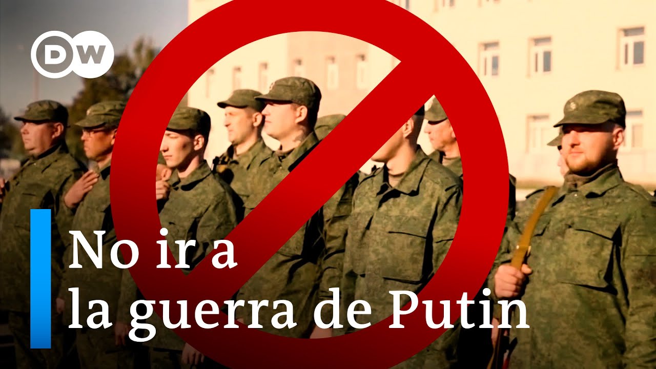 Rusia: huir de la guerra de Putin