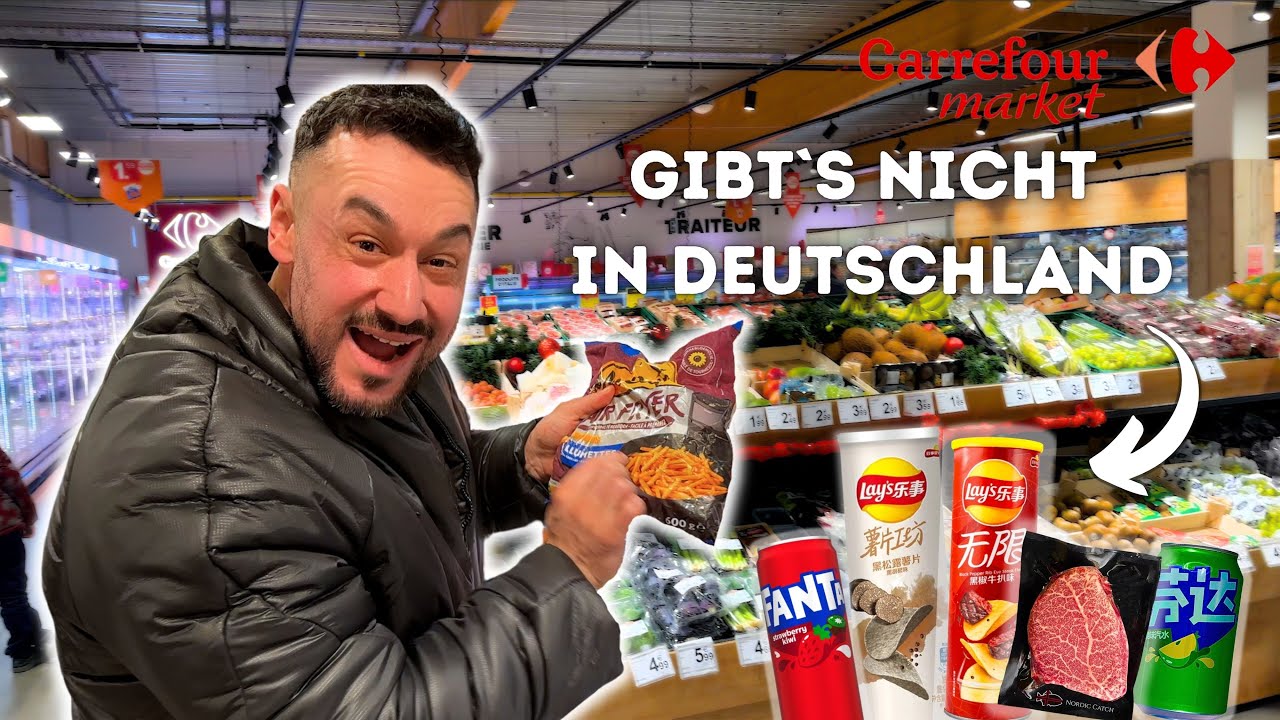 Einkaufen im belgischen Supermarkt | Carrefour ist anderes Level