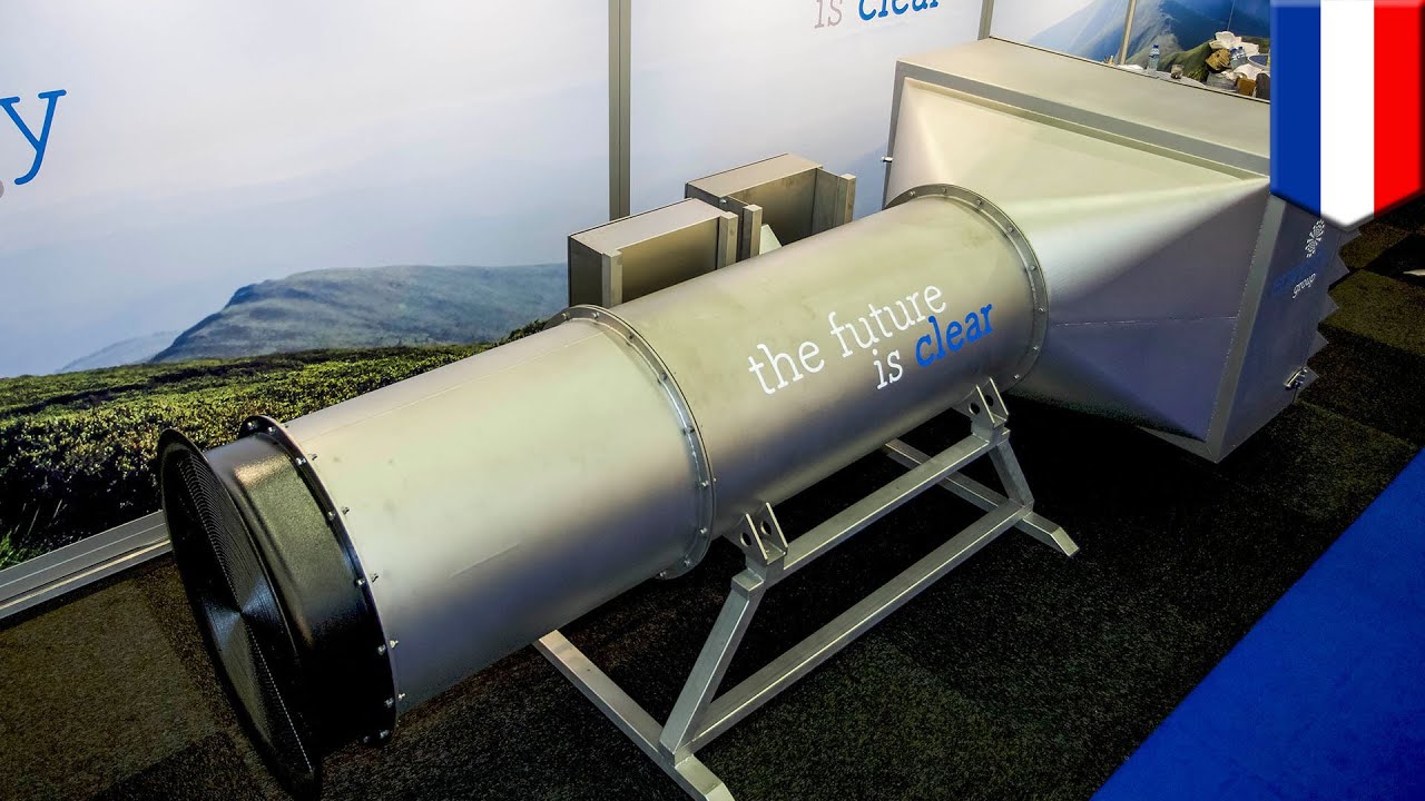 Clean air machine: Dutch inventors unveil giant vacuum that sucks smog out of the air - TomoNews