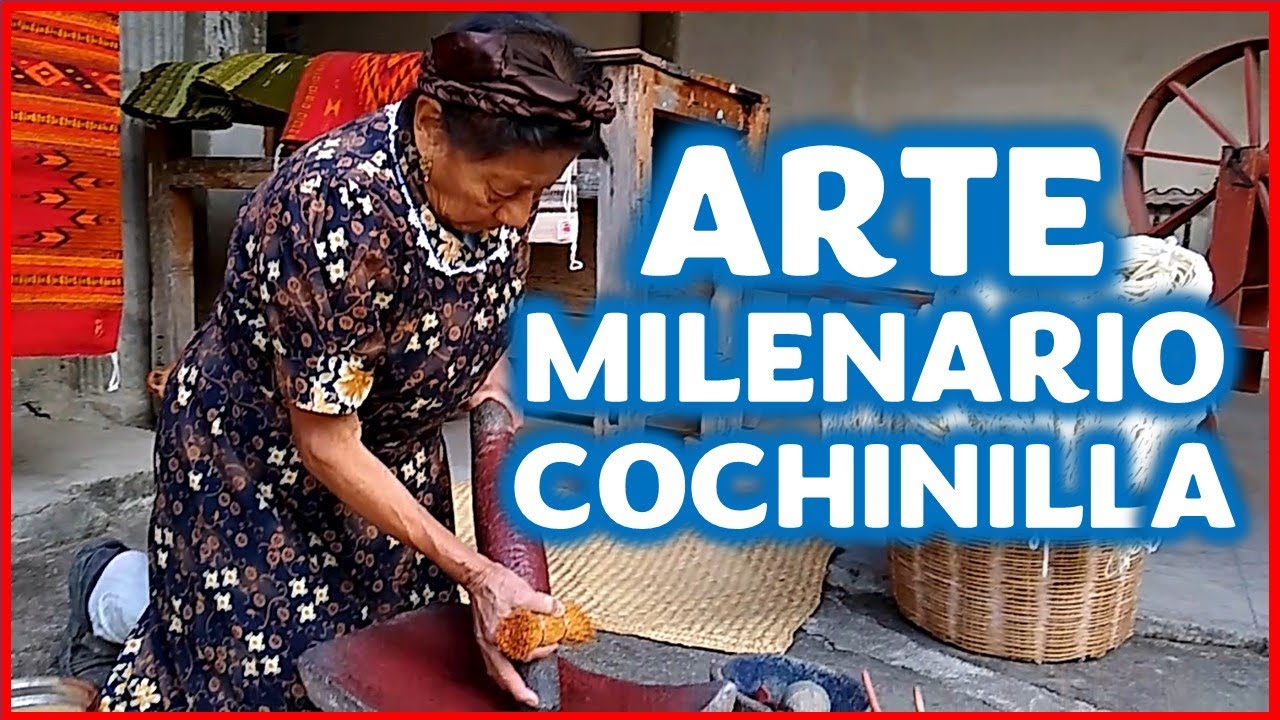 grana cochinilla || tejidos artesanales la grana || arte milenario
