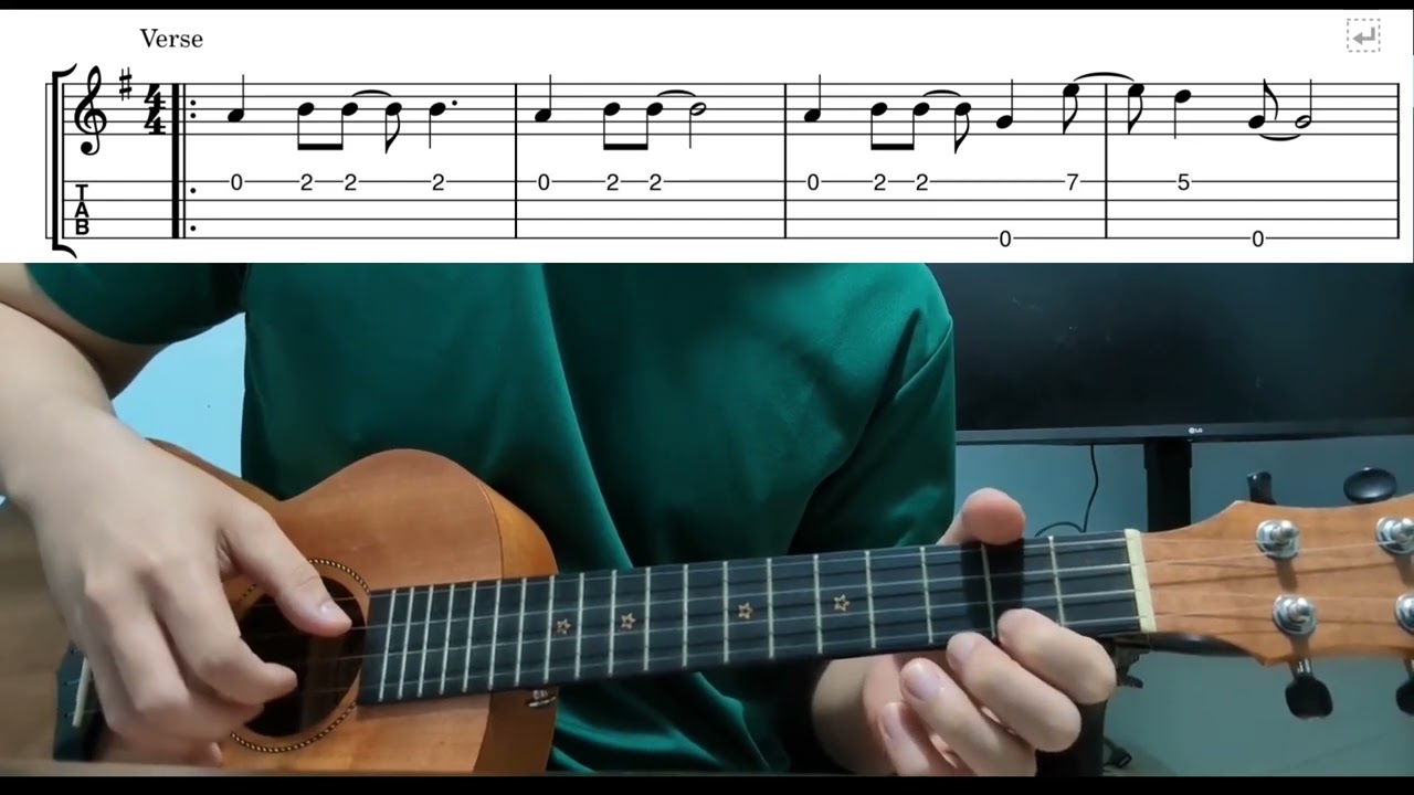 Wake Me Up When September Ends - Easy Beginner Ukulele Tabs With Playthrough Tutorial Lesson