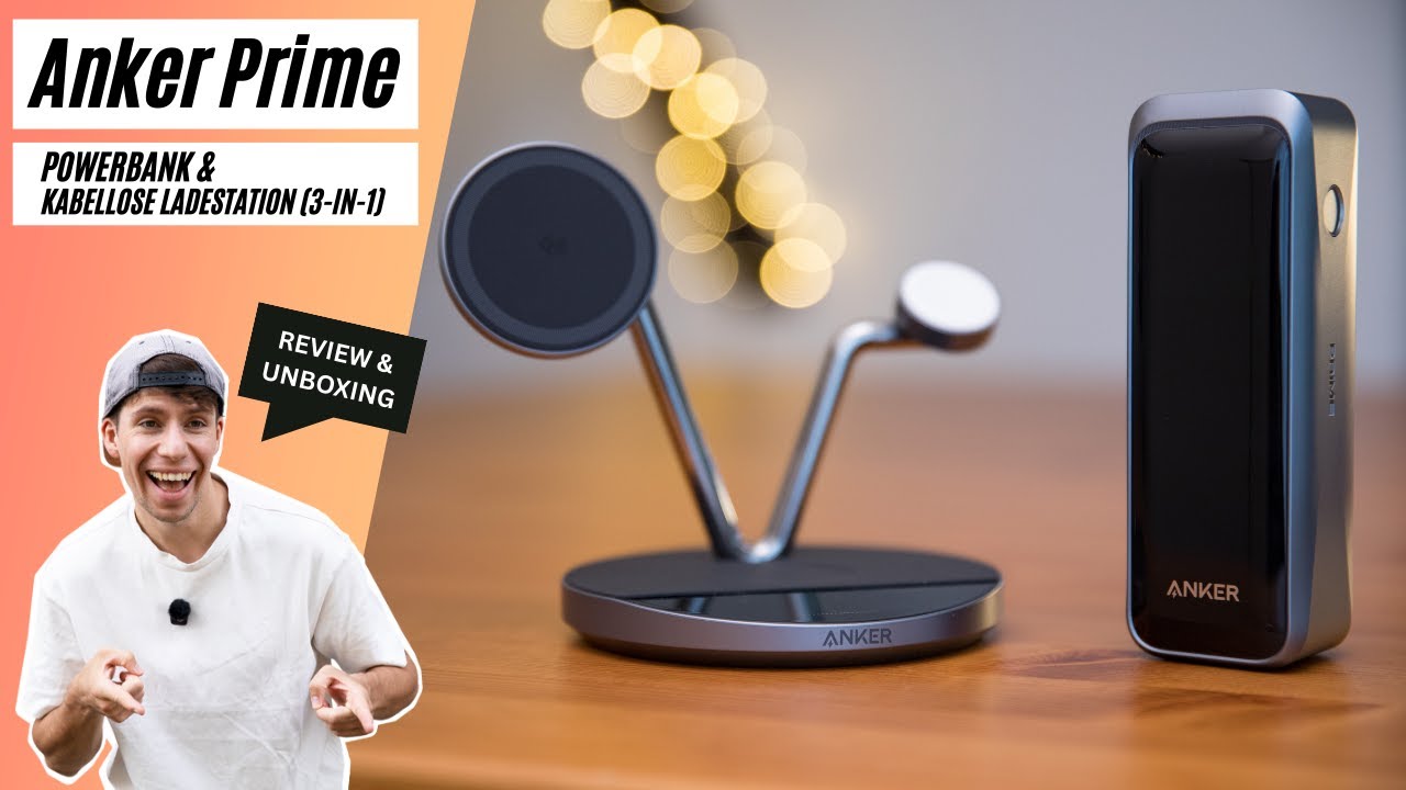 Anker Prime Powerbank & Kabellose Ladestation [ Unboxing & Review ] TuToTV