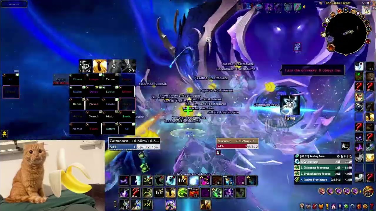 Mythic Dimensius - Post Pug Clarity - Holy Priest - Raid to World Last Edition