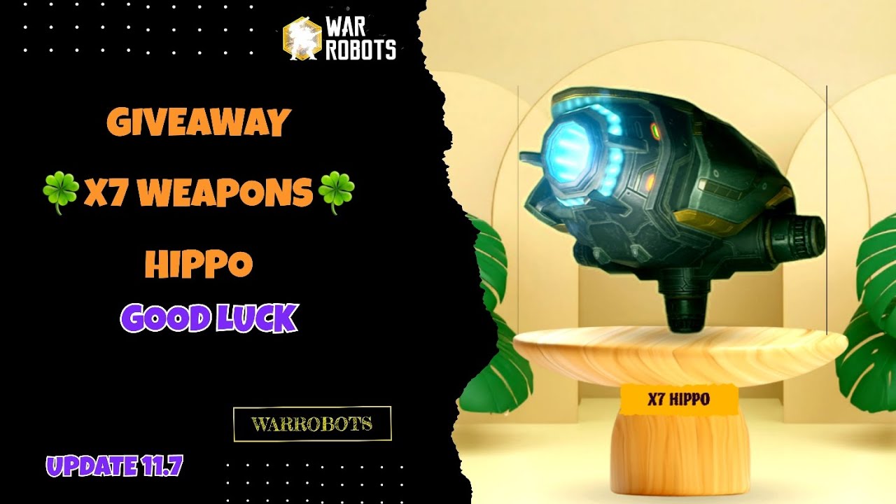 🍀FUNCIONA AMMIT EN EXTERMINIO?#5  GIVEAWAY #warrobots #gaming #giveaway #video #gameplay #WRWinHippo