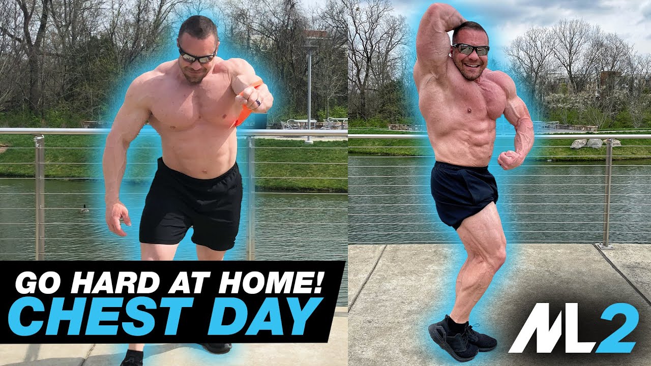 STUPID CHEST PUMP! - Resistance-Band Workout Day 12 - Daily Home Workout with Marc Lobliner