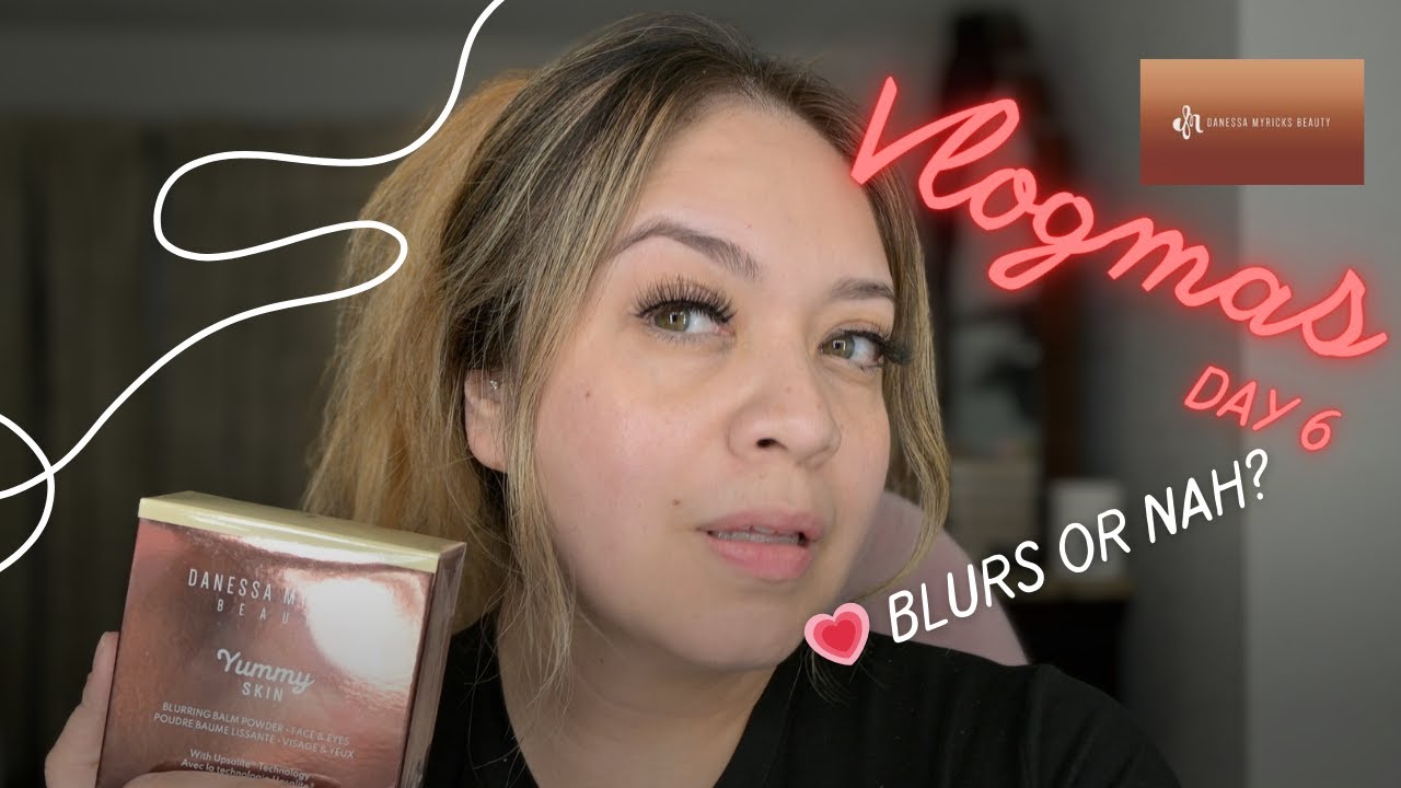 Vlogmas Day 6: Trying the Viral Yummy Skin Blurring Balm Powder 💫