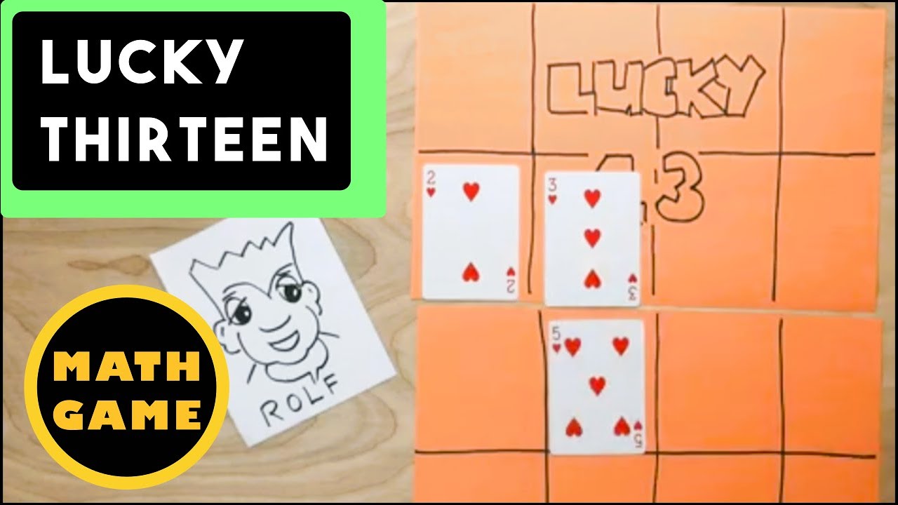 Math Game Lucky 13- Build a Game