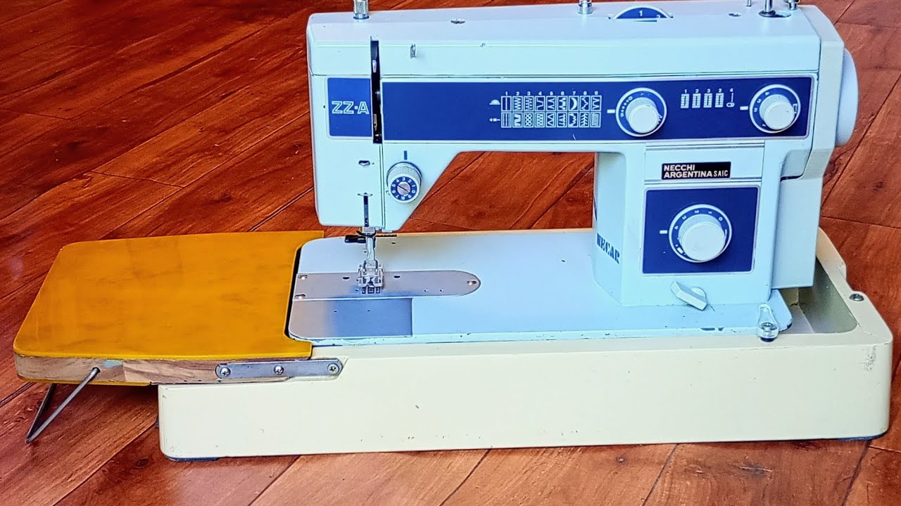 Necchi Necar Lycia ZZ-A tutorial de como usar!