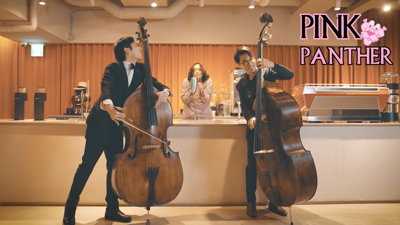 PINK PANTHER Theme (Double Bass)