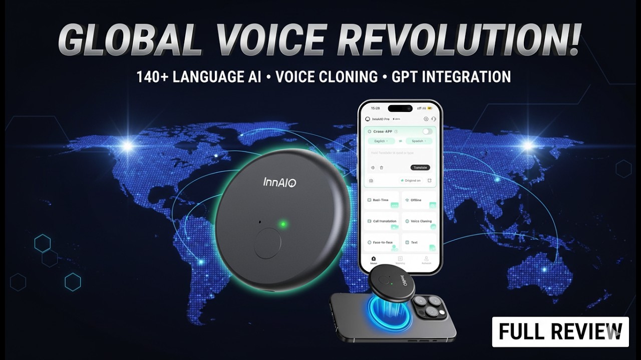 AI Translator with Voice Cloning Review – 140+ Language GPT Device for Business & Travel