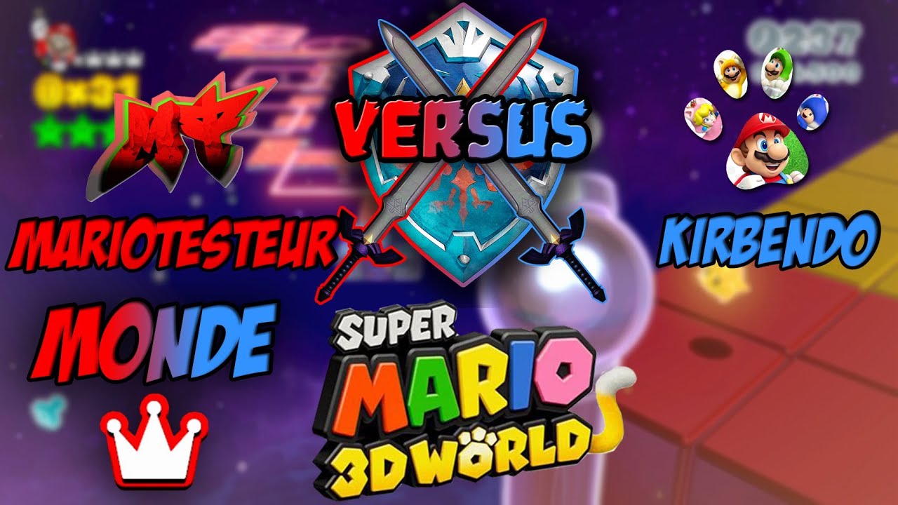 Versus Super Mario 3D World avec MarioTesteur !