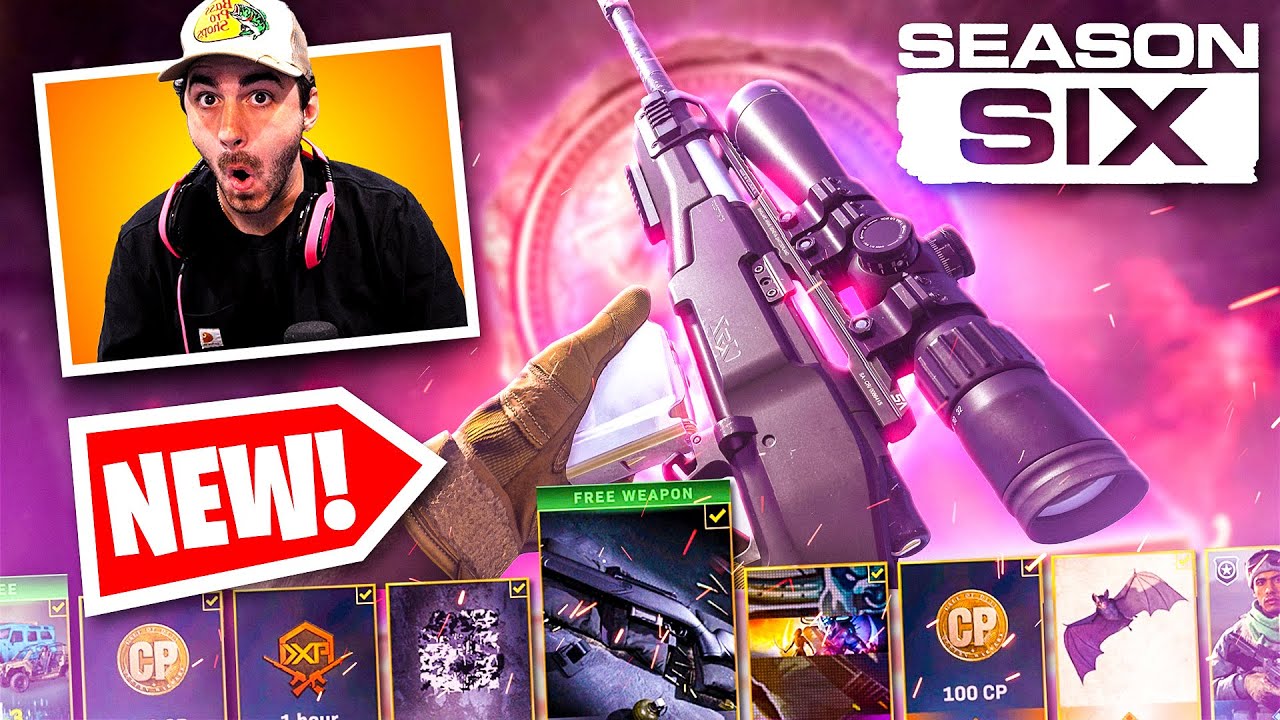 **NEW** SEASON 6 EVERYTHING UNLOCKED IN WARZONE!! (NEW SNIPER GAMEPLAY, NEW SUBWAY, AND MORE)